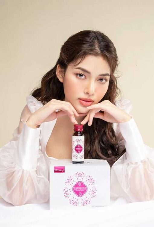 Collagen Rose Beauty - Siro Colagen trắng da chính hãng nội địa Trung Quốc