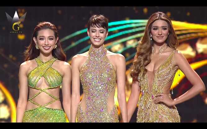 Hoa hậu Thùy Tiên Miss Grand International 2021 - ứng xử lọt vào top 2